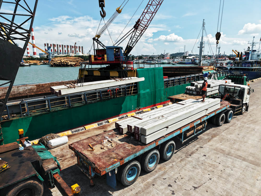 Delivery To Aceh Pile 