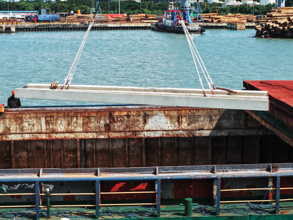 Delivery To Aceh Pile 