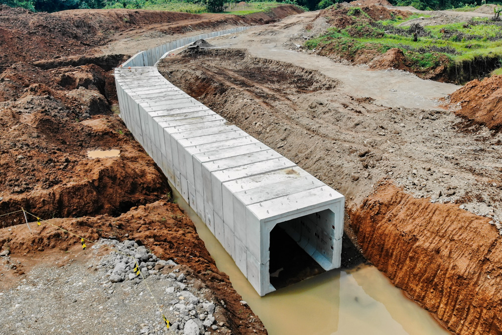 BOX CULVERT BANDARA KEDIRI