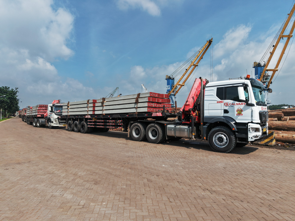 PILE DELIVERY TO BORNEO