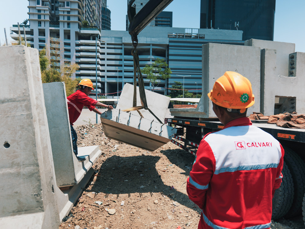 RETAINING WALL DI PERKOTAAN&nbsp; MENGGUNAKAN L-GUTTER&nbsp;